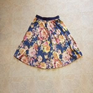 Le Lis Floral mini skirt